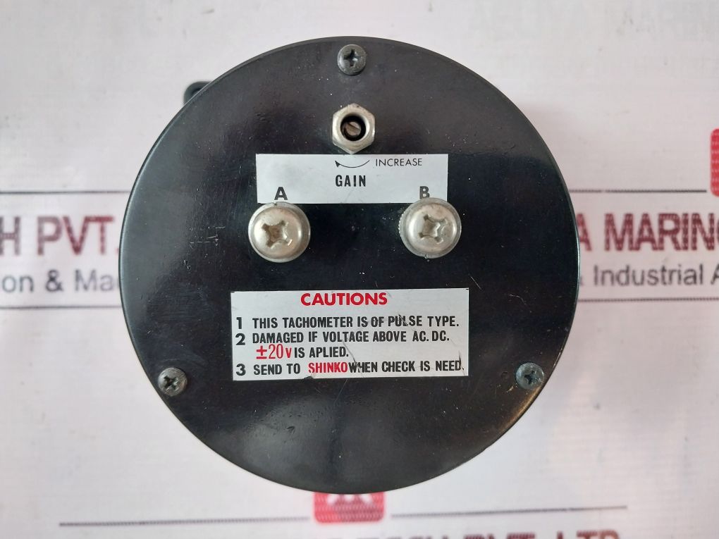 Toyo Keiki Dvf-11 Meter 0-20 X100 Rpm