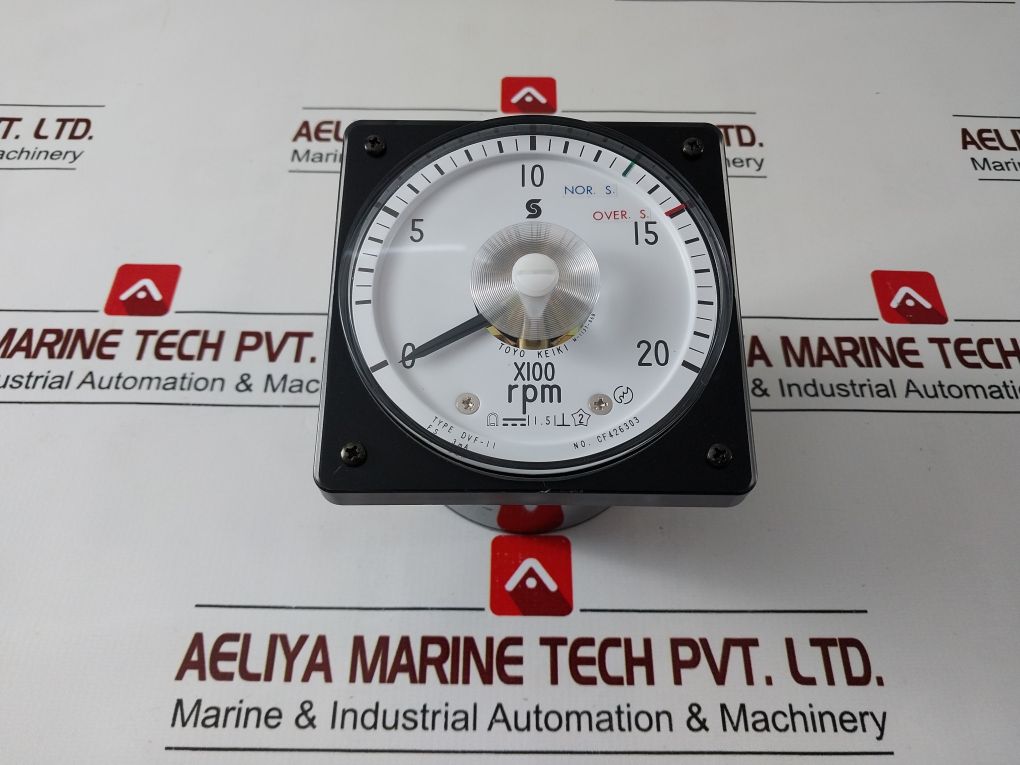 Toyo Keiki Dvf-11 Rpm Meter
