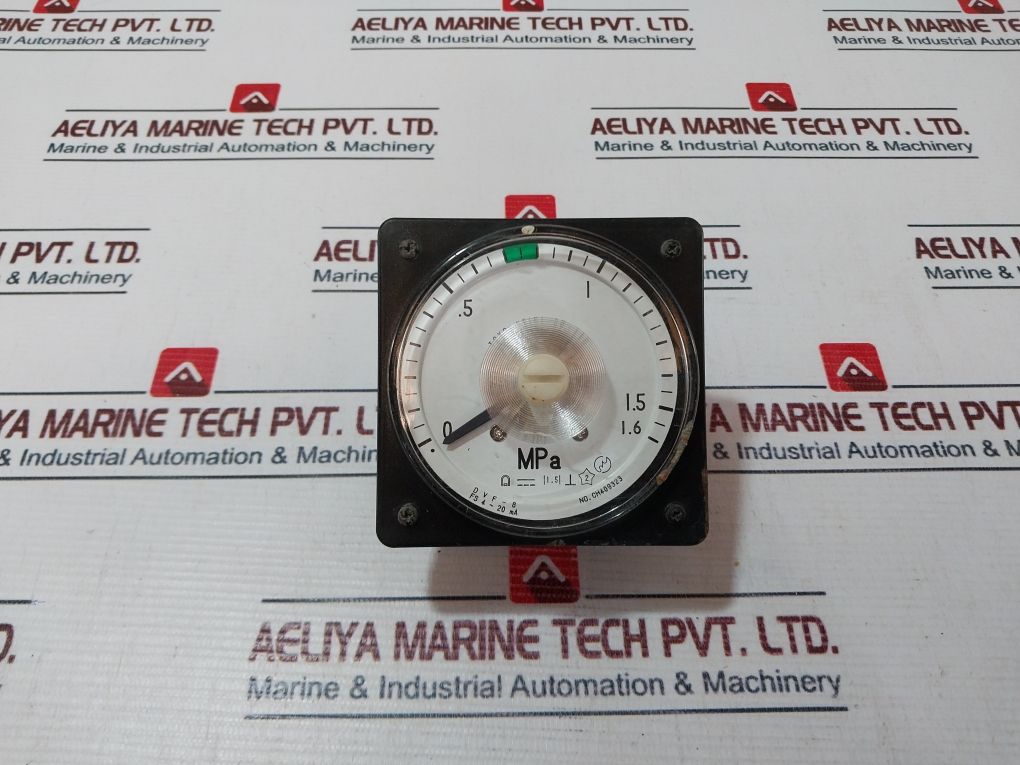 Toyo Keiki Dvf-8 Panel Meter Gauge 0-1.6 Mpa Ch409323 / Ch409325