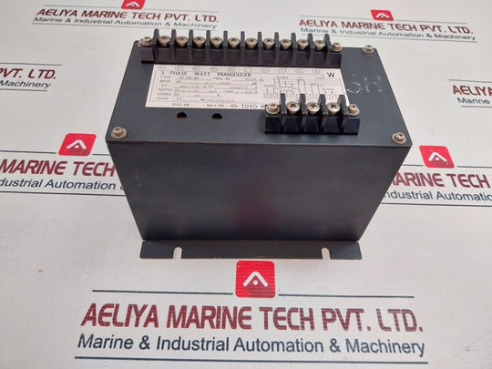 Toyo Keiki Eg-3A-sd 3 Phase Watt Transducer