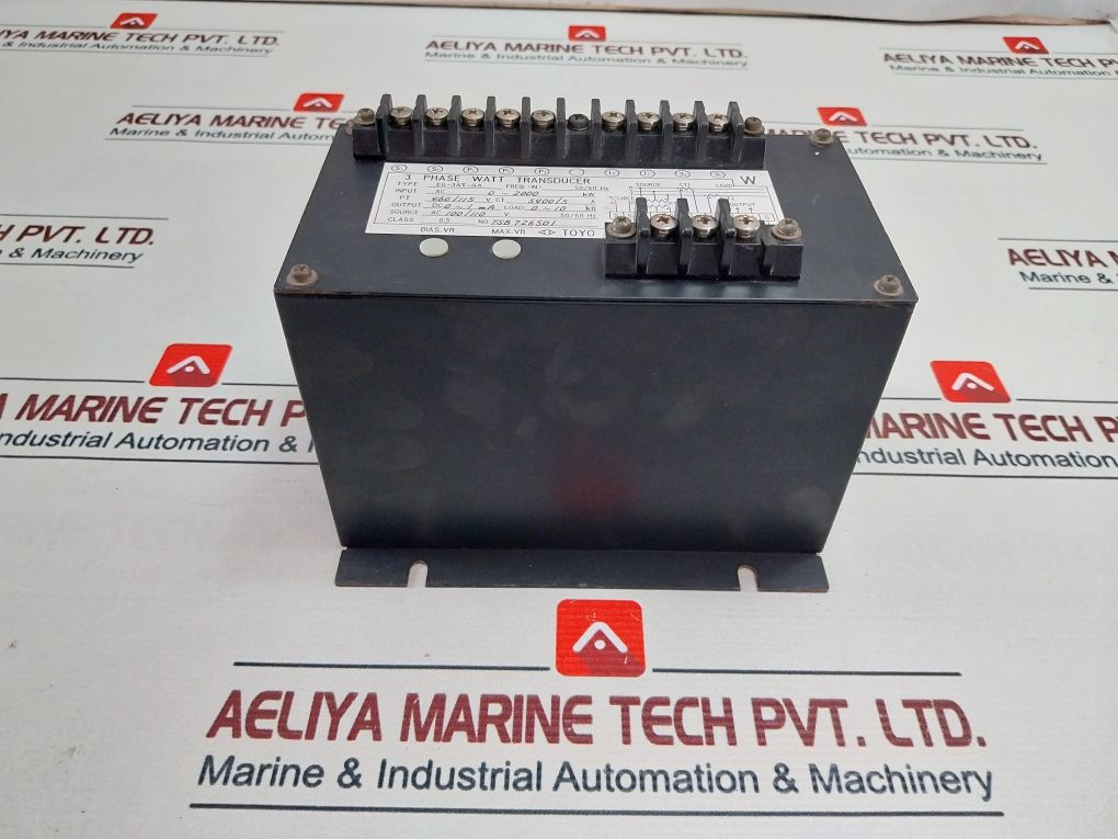 Toyo Keiki Eg-3At-sa 3 Phase Watt Transducer