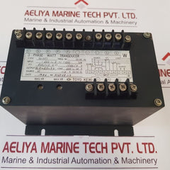 Toyo Keiki Eg-3At 3-phase Watt Transducer