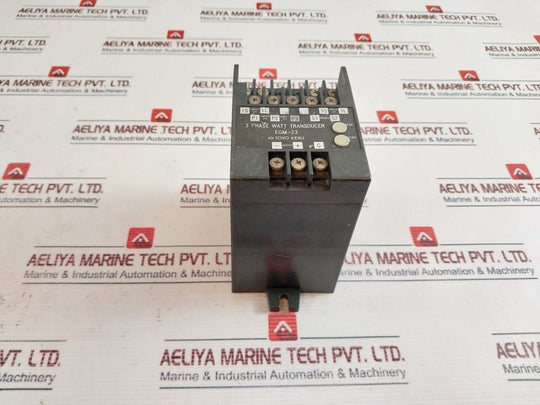 Toyo Keiki Egm-23 3-phase Watt Transducer 100/110 Vac 5A