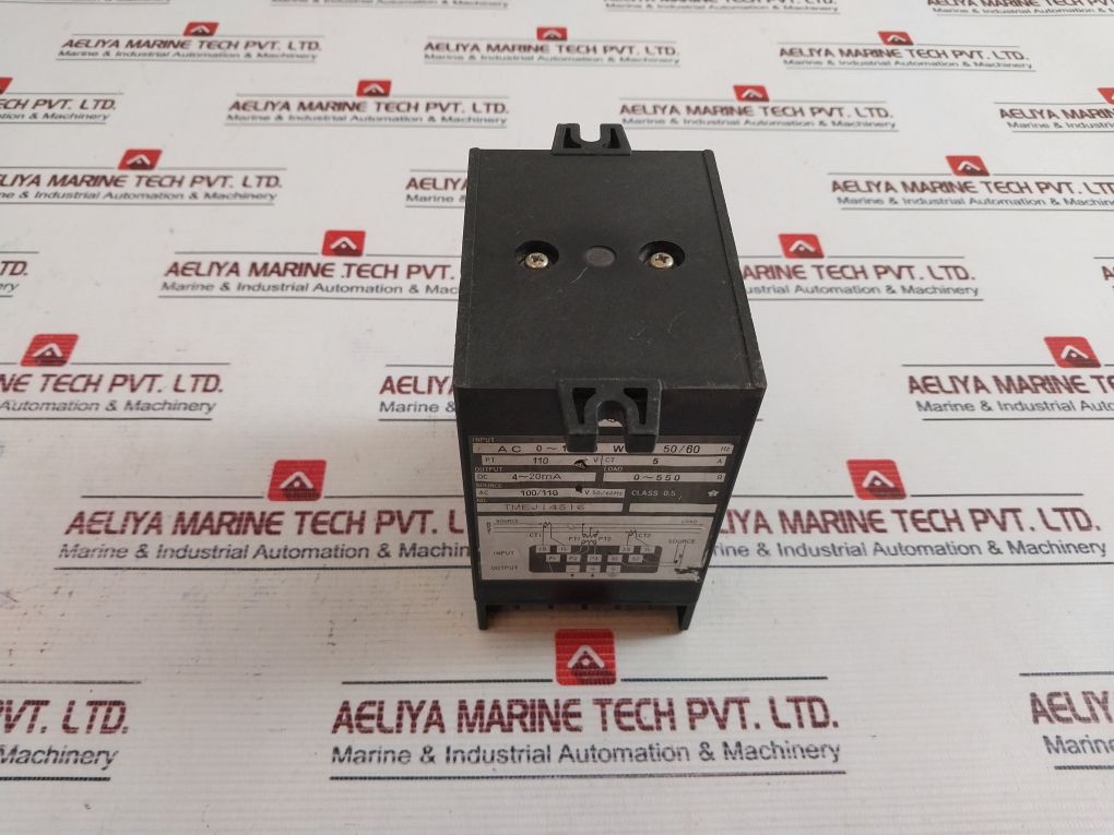 Toyo Keiki Egm-23 3-phase Watt Transducer 100/110 Vac 5A