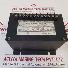 Toyo Keiki El-3T ,3-phase Watt Converter 0~2000 Kw