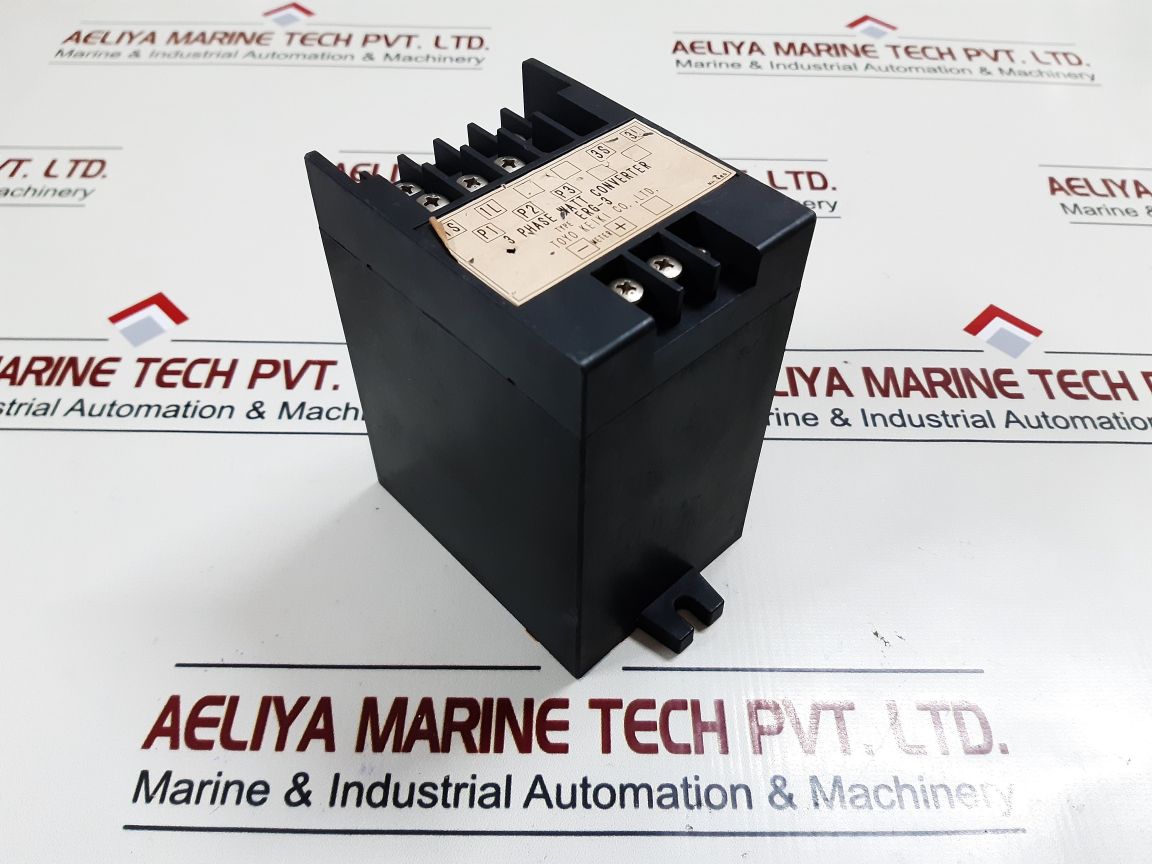 Toyo Keiki Erg-3 3 Phase Watt Converter
