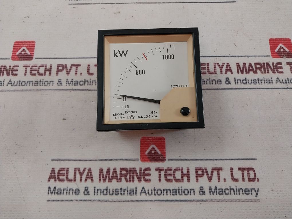 Toyo Keiki Erk-96 Panel Meter
