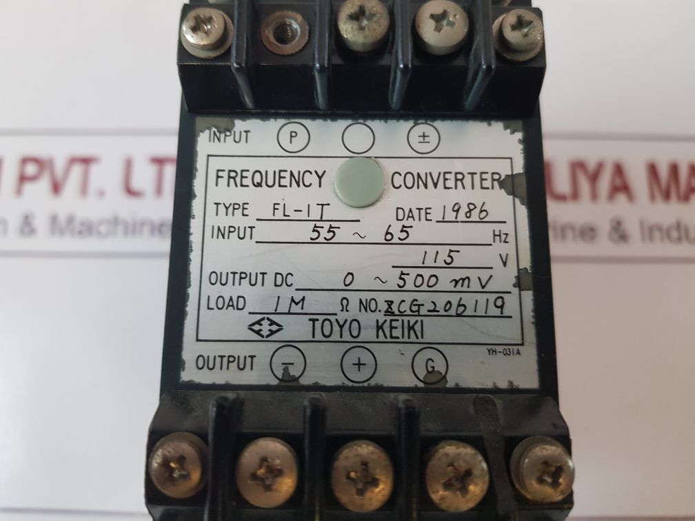 Toyo Keiki Fl-it Frequency Converter