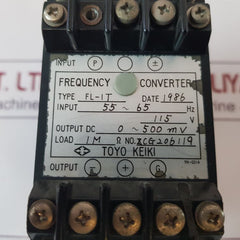 Toyo Keiki Fl-it Frequency Converter