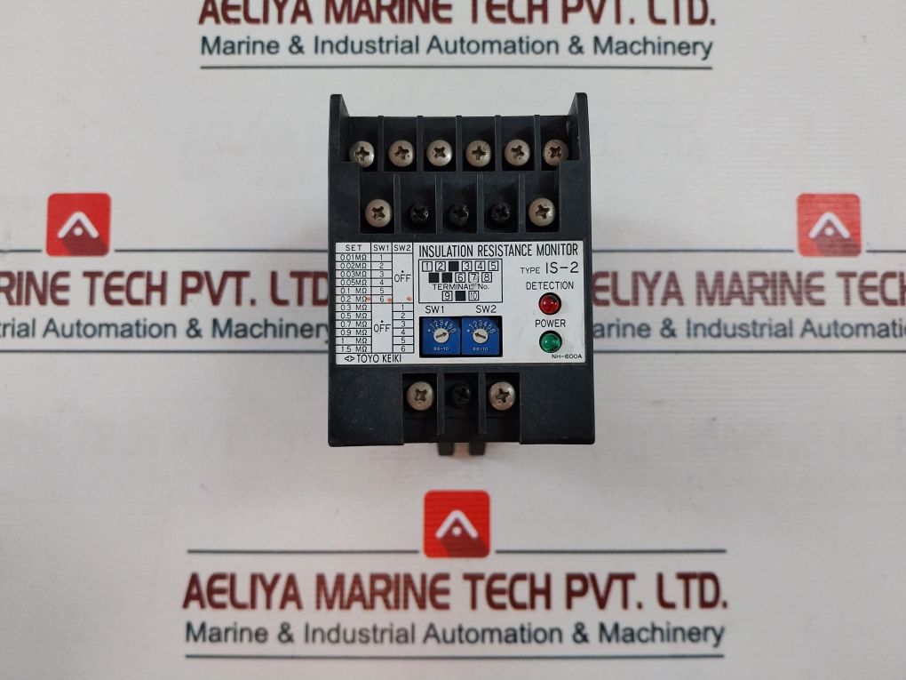 Toyo Keiki Is-2 Insulation Resistance Monitor Ac 100~115V (50/60)Hz