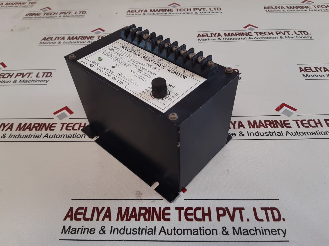 Toyo Keiki Is-3 Insulation Resistance Monitor