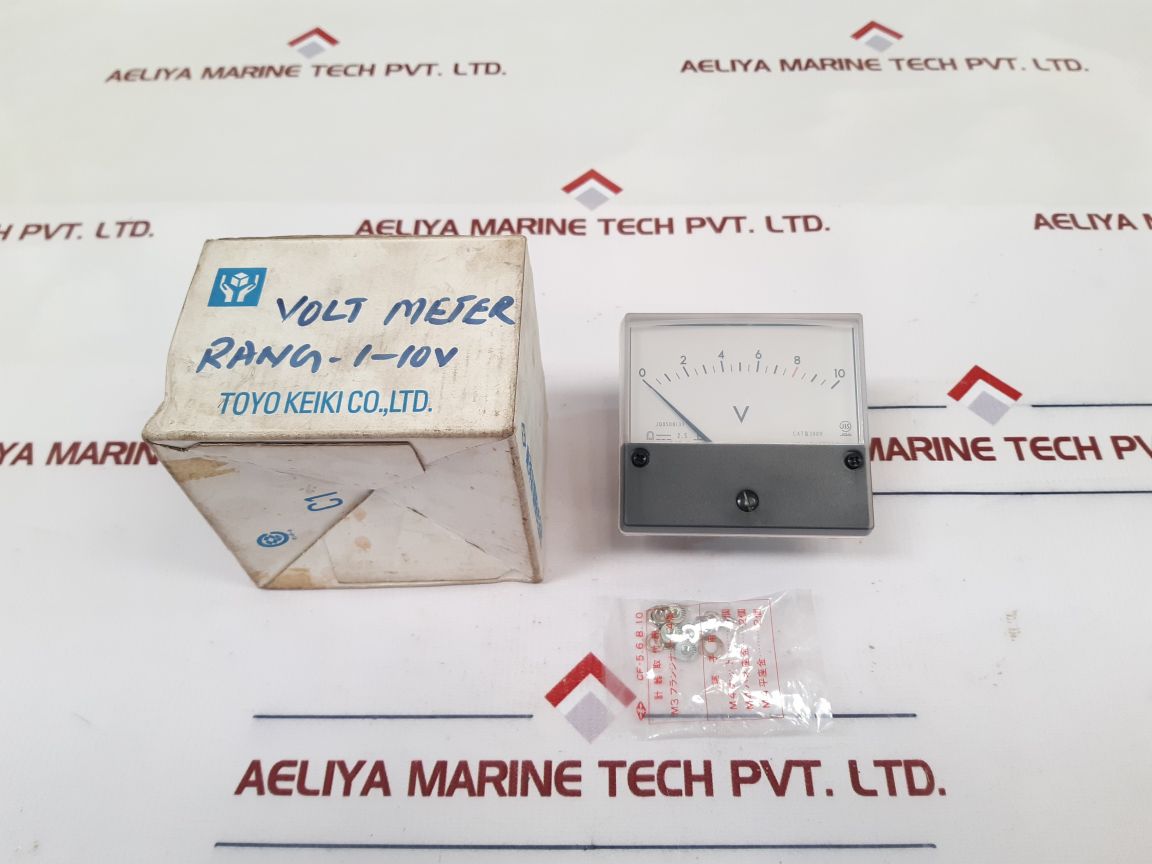 Toyo Keiki Jq0508139 Volt Meter 0-10V
