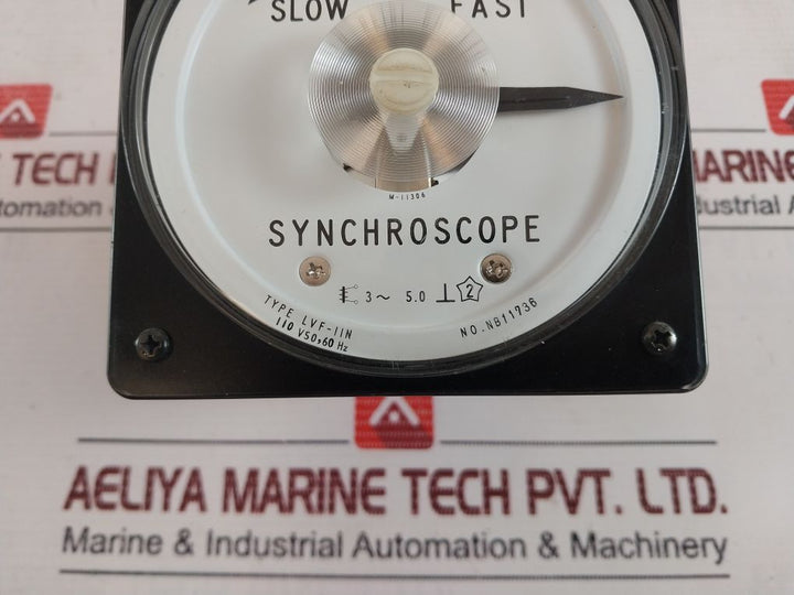 Toyo Keiki Lvf-11N Synchroscope 110V 50,60Hz