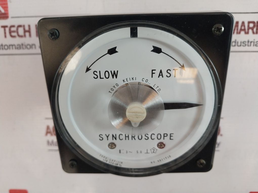 Toyo Keiki Lvf-11N Synchroscope 110V 50,60Hz