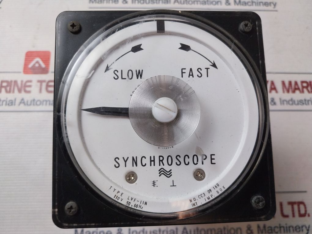 Toyo Keiki Lvf-11N Synchroscope Indicator