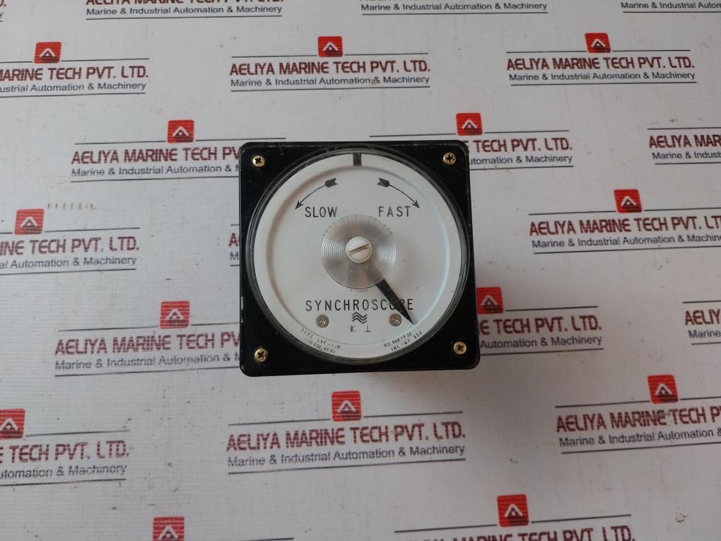 Toyo Keiki Lvf- Iin Synchroscope Meter 110 V 50/60 Hz