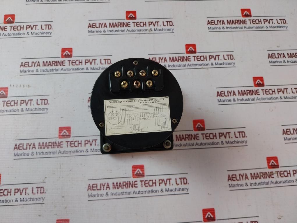 Toyo Keiki Lvf- Iin Synchroscope Meter 110 V 50/60 Hz