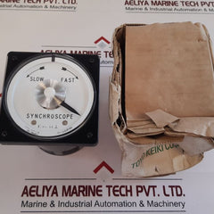 Toyo Keiki Lvf-iin Synchroscope Synchrometer Indicator