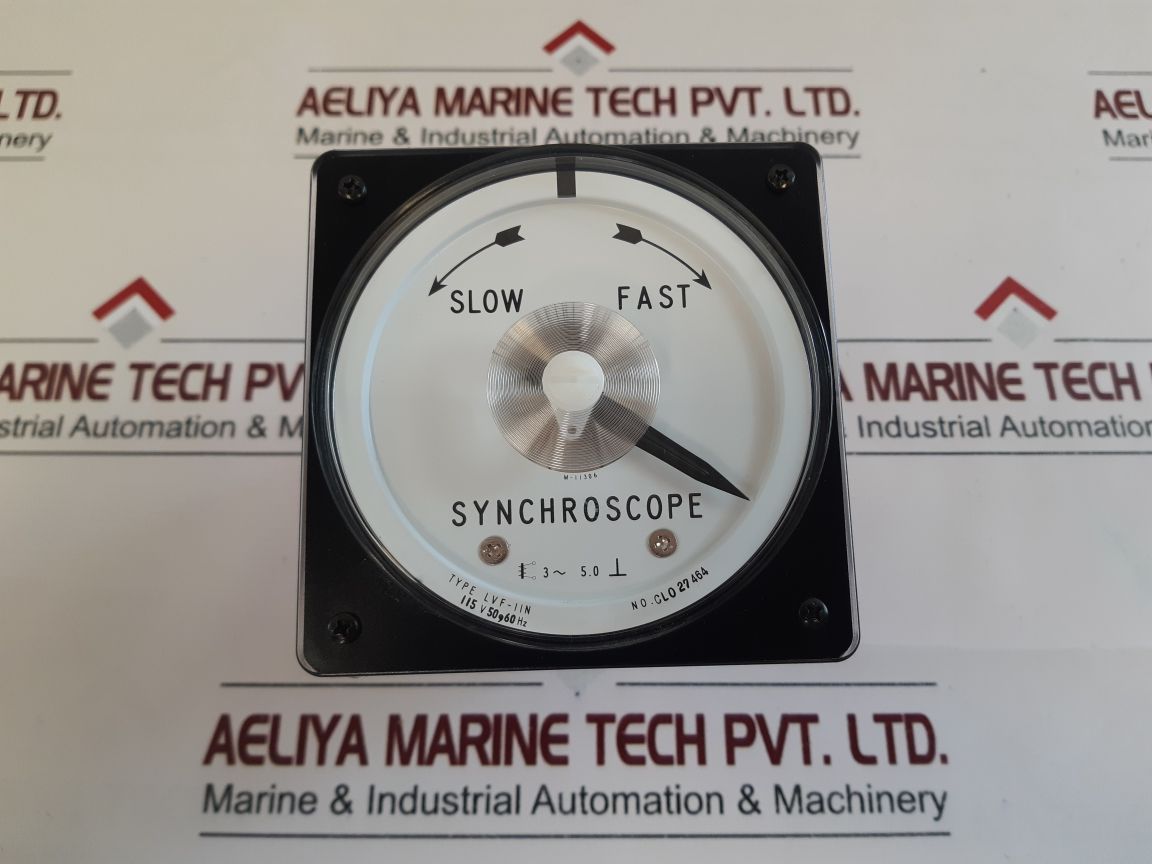 Toyo Keiki Lvf-iin Synchroscope Synchrometer Indicator