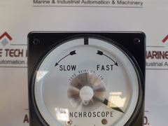 Toyo Keiki Lvf-iin Synchroscope Synchrometer Indicator