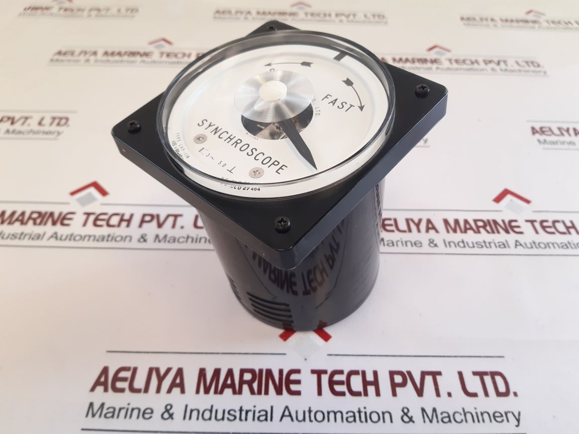 Toyo Keiki Lvf-iin Synchroscope Synchrometer Indicator