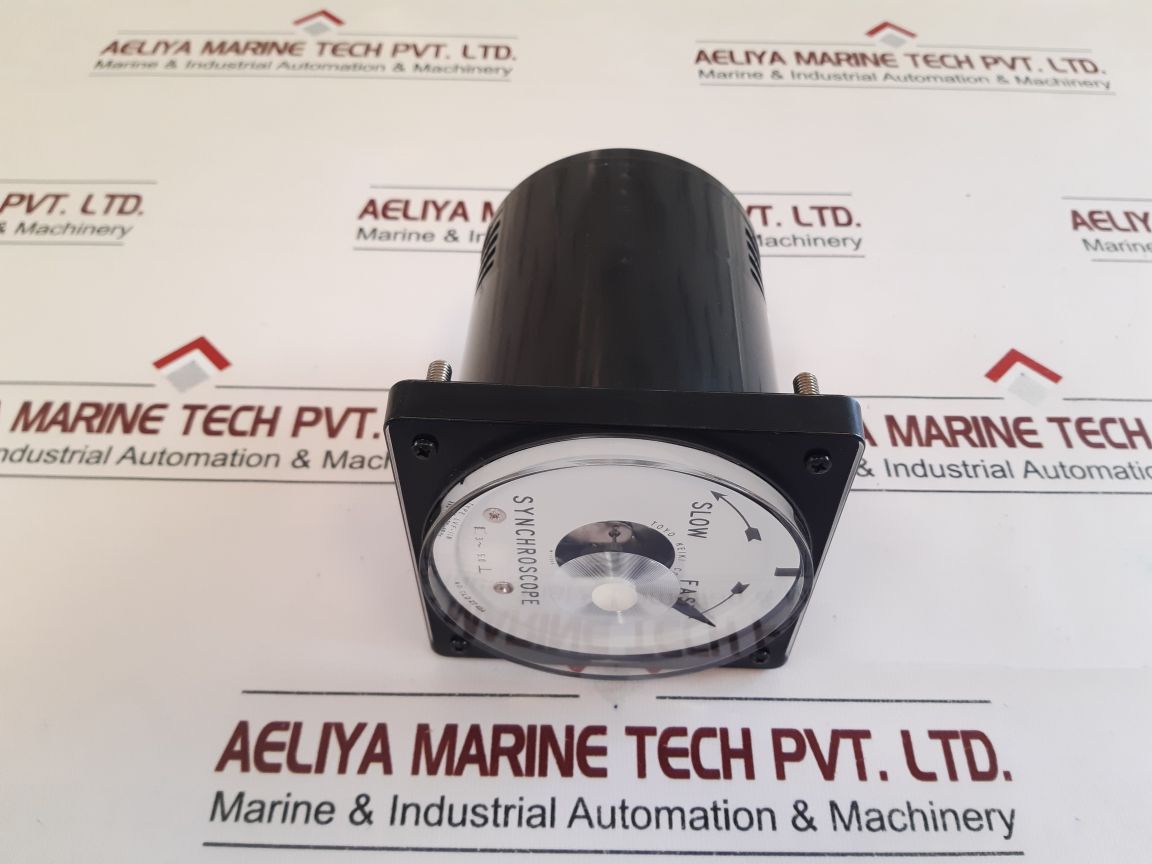 Toyo Keiki Lvf-iin Synchroscope Synchrometer Indicator
