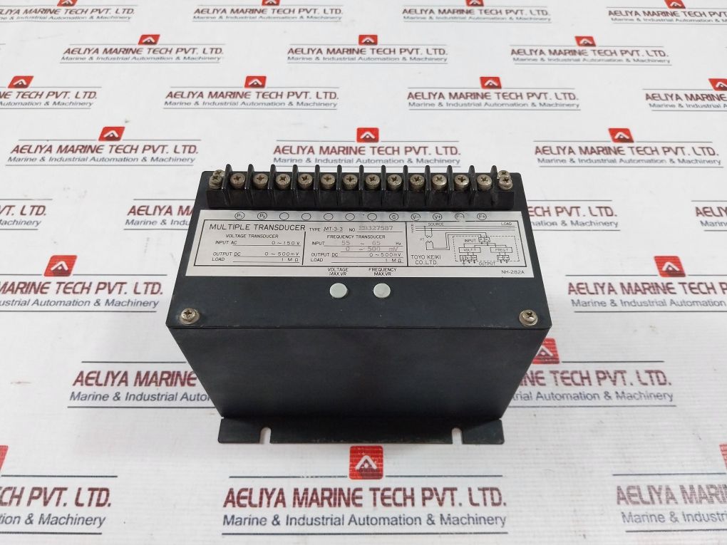 Toyo Keiki Mt-3-3 Multiple Transducer 0-150 Vac 55~65Hz 