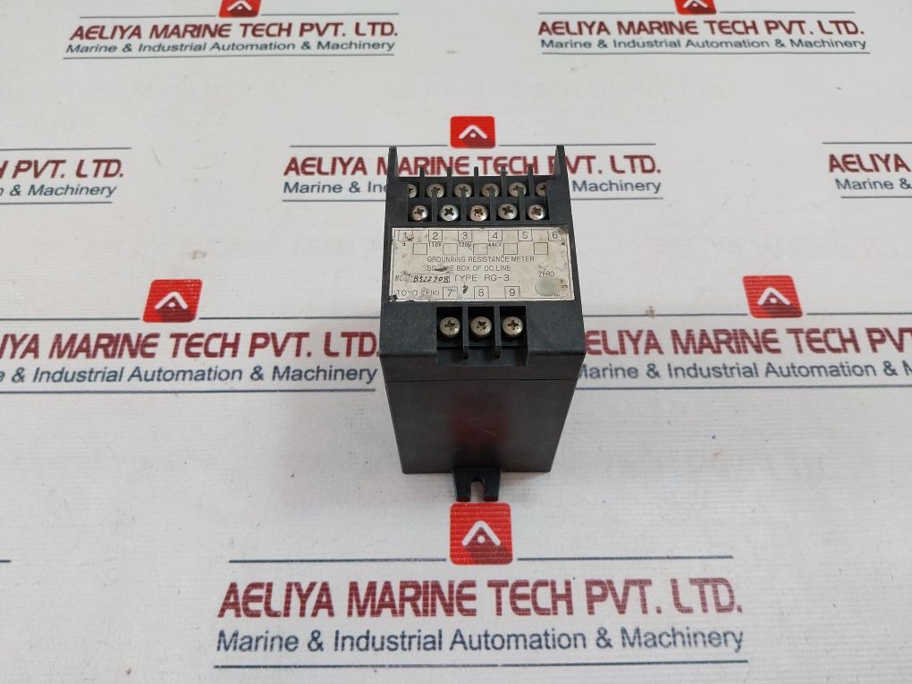 Toyo Keiki Rg-3 Grounding Resistance Meter Ac440V