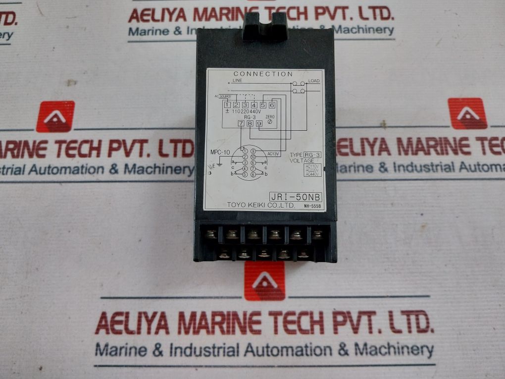 Toyo Keiki Rg-3 Grounding Resistance Meter Ac440V