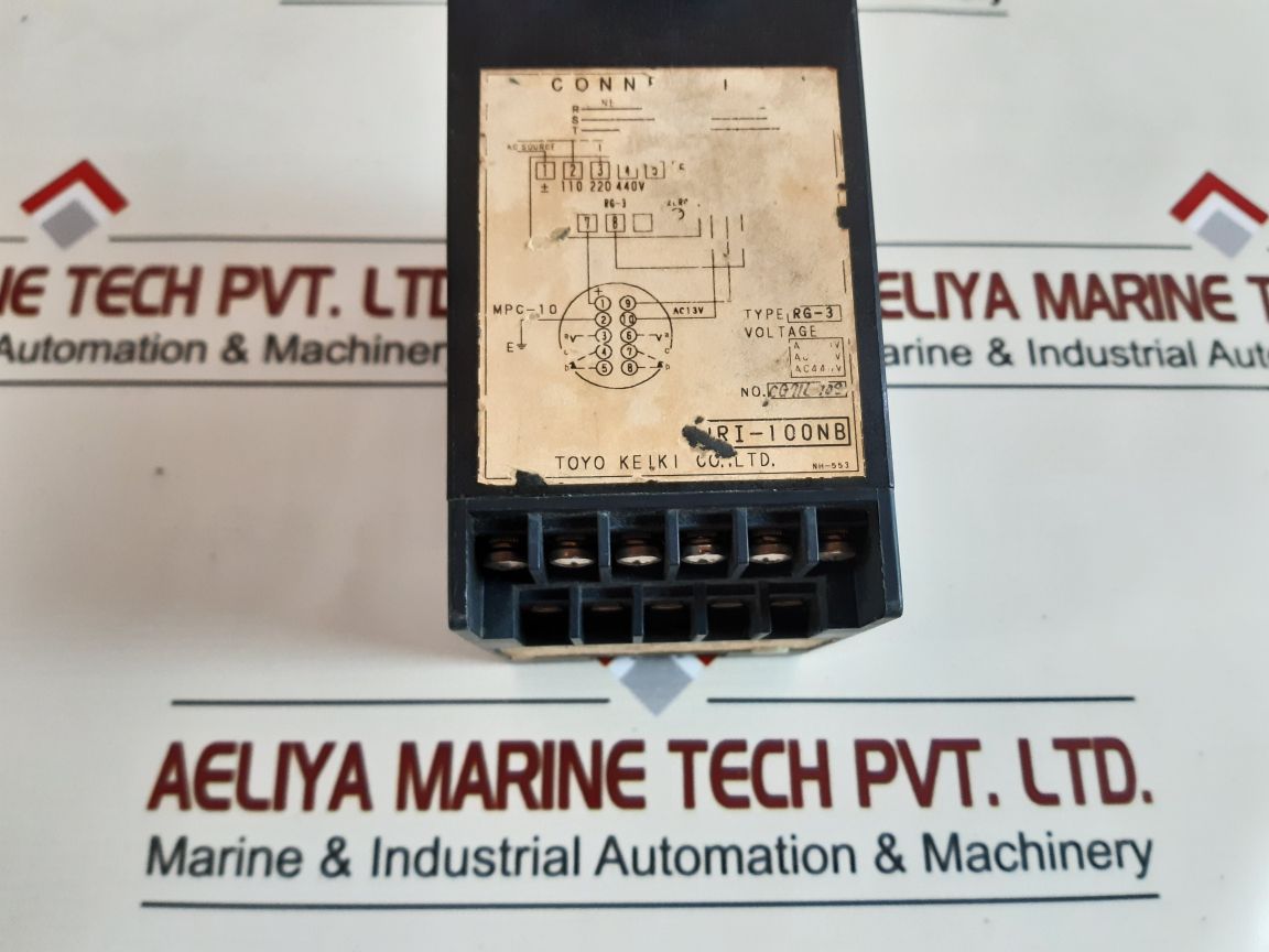 Toyo Keiki Rg-3 Grounding Resistance Meter