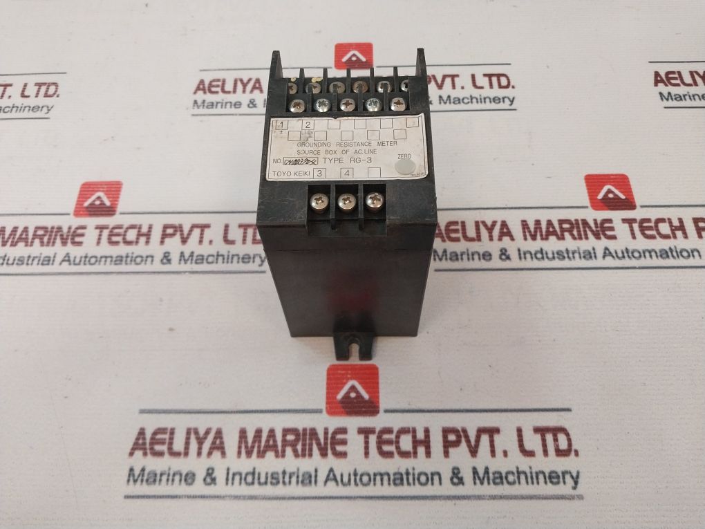 Toyo Keiki Rg-3 Grounding Resistance Meter Ac110V