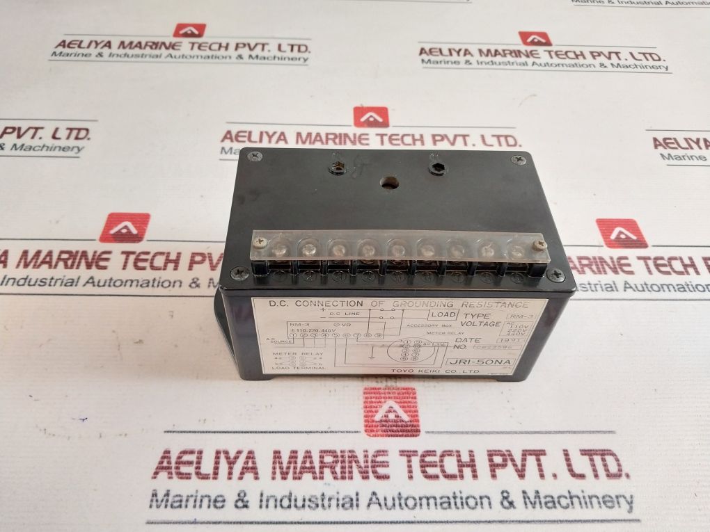 Toyo Keiki Rm-3 Connection Grounding Resistance Monitor