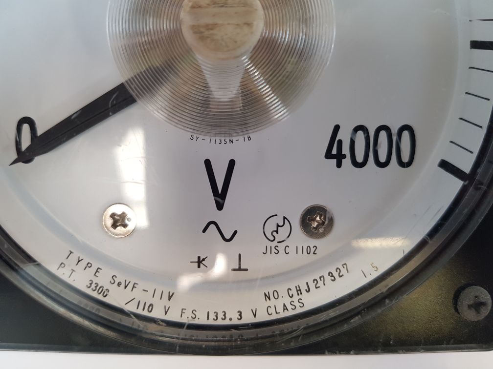 Toyo Keiki Sevf-11V Volt Meter