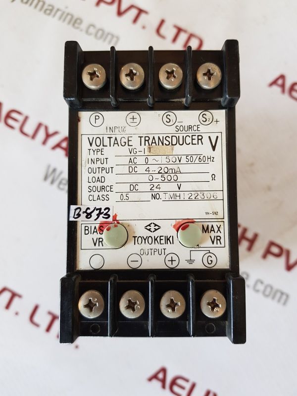 Toyo Keiki Vg-it Voltage Transducer