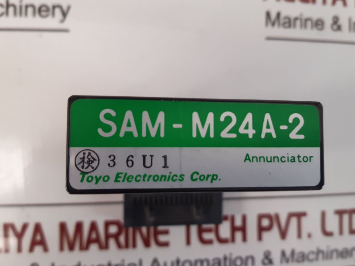 Toyo Sam-m24A-2 Annunciator