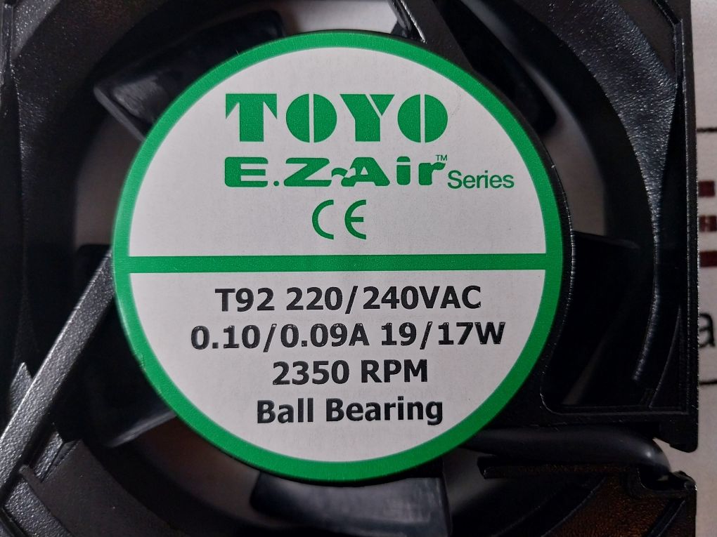 Toyo E.Z-air T92 220/240Vac Cooling Fan
