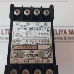 Toyokeiki Ag-1 Current Transducer