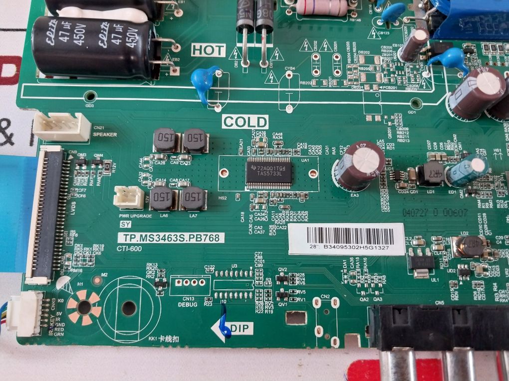 Tp.Ms3463S.Pb768 Power Supply Board 320021030203S05