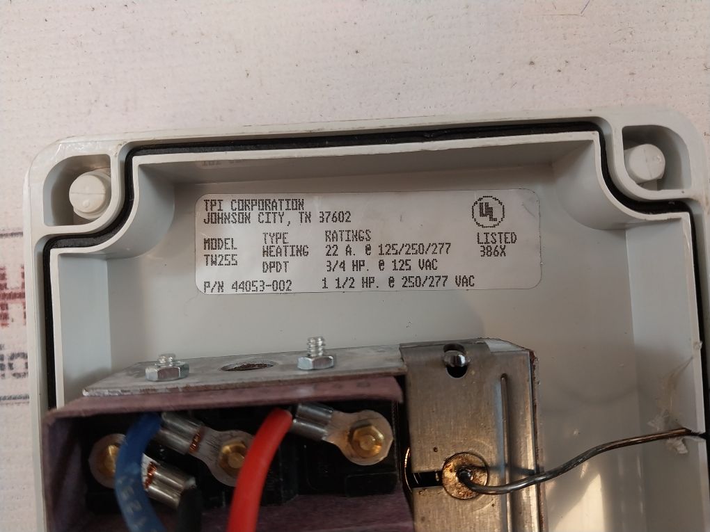 Tpi Corporation Tw255 Thermostat A/C Carrier