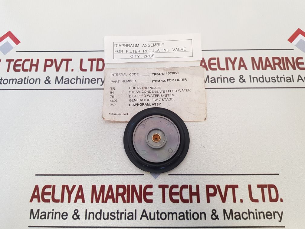 Diaphragm Assembly For Filter Regulating Valve Tr847614603050