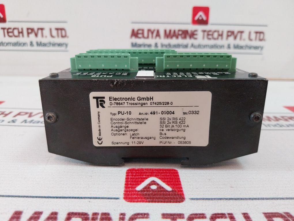 Tr Electronic Pu-10 Signal Converter 491-00004