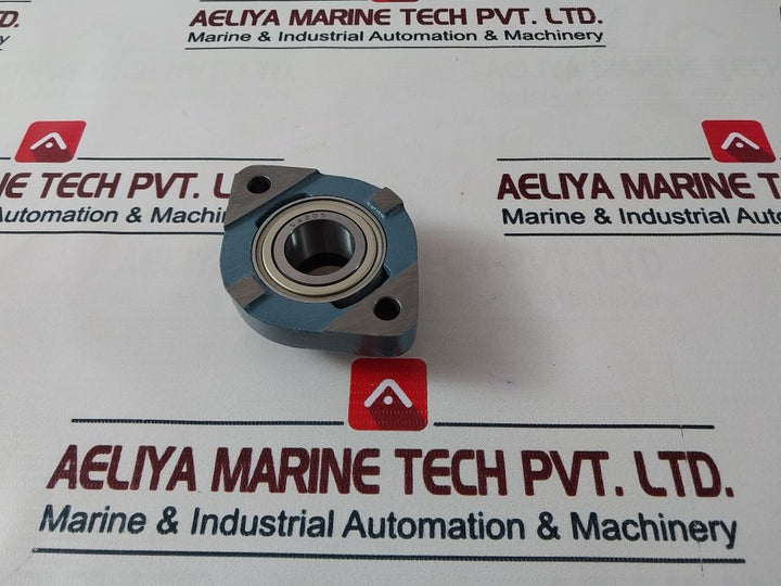Lot Of 2X Tr Lftc25 Cast Iron Flange Bearing Unit