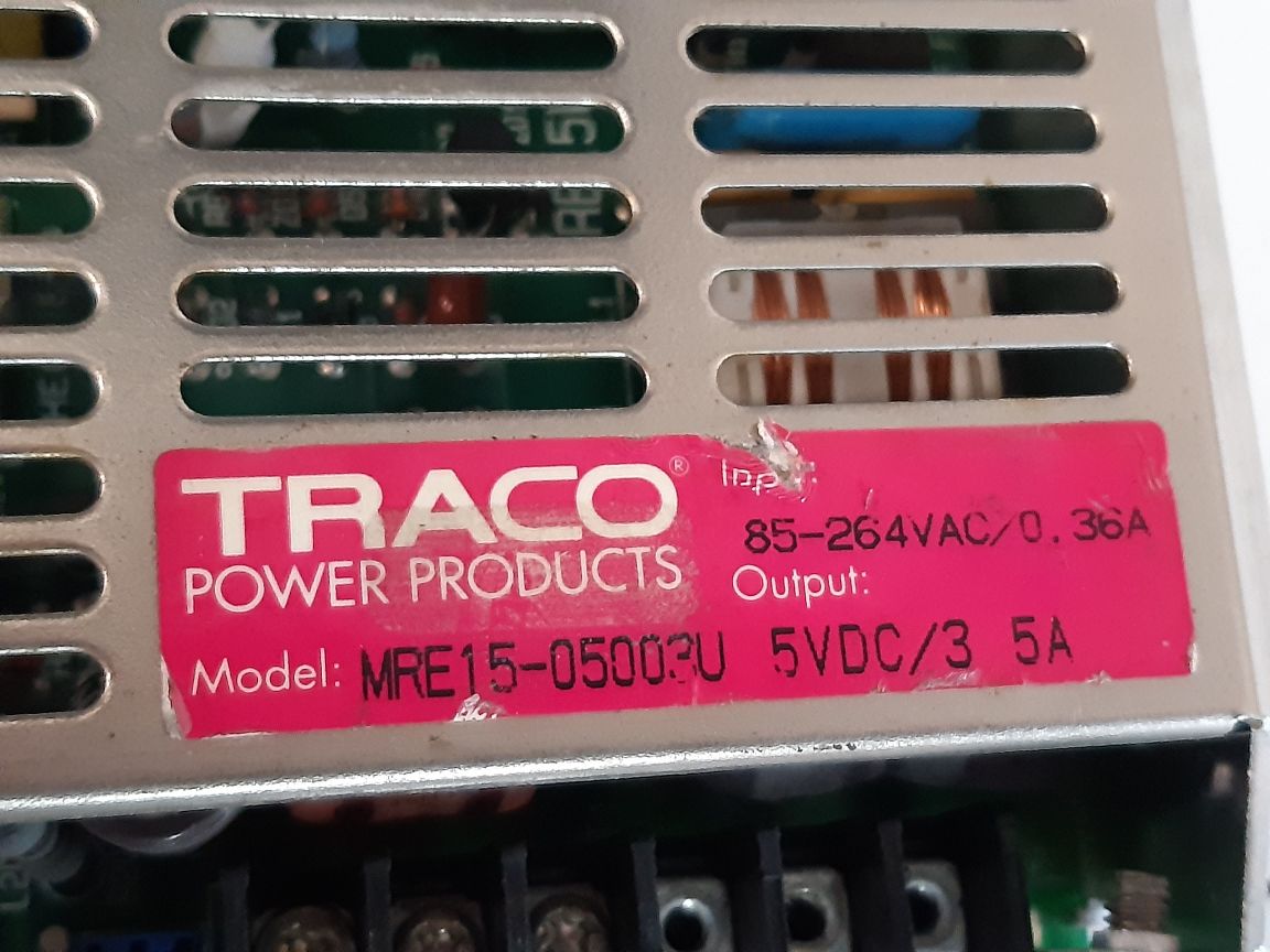 Traco Mre15-05003U Power Supply
