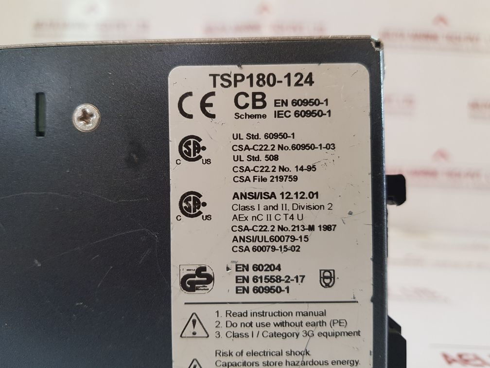 Traco Power Tsp 180-124 Industrial Power Supply