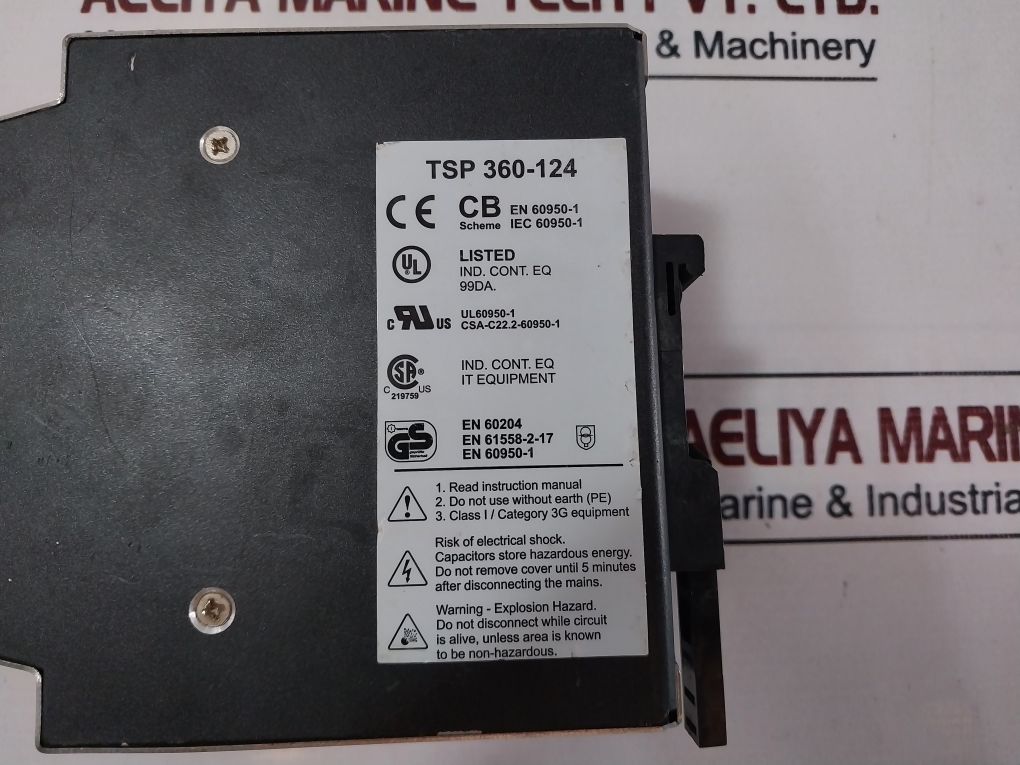 Traco Power Tsp 360-124 Industrial Power Supply 50/60 Hz