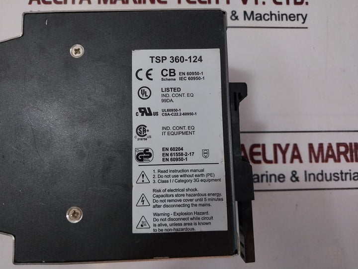 Traco Power Tsp 360-124 Industrial Power Supply 50/60 Hz