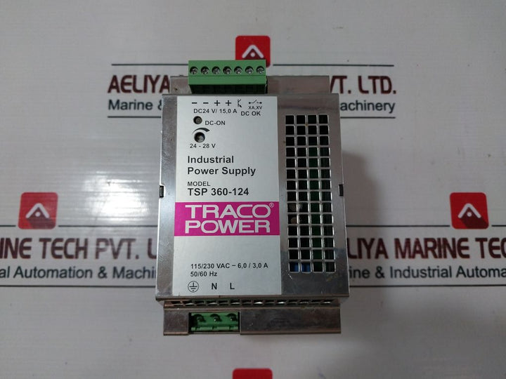 Traco Power Tsp 360-124 Industrial Power Supply 50/60 Hz