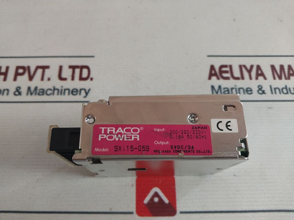 Traco Power Sxi15-05S Switching Power Supplies 5V Dc/3A