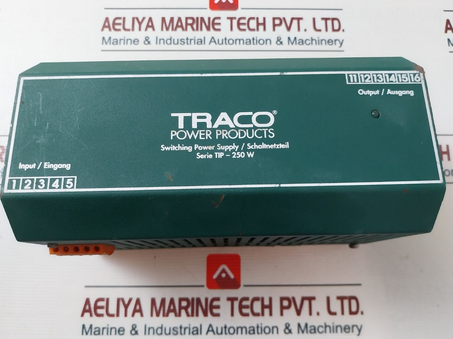 Traco Tip250-124 Switching Power Supply 110/220-230 Vac 40-65Hz