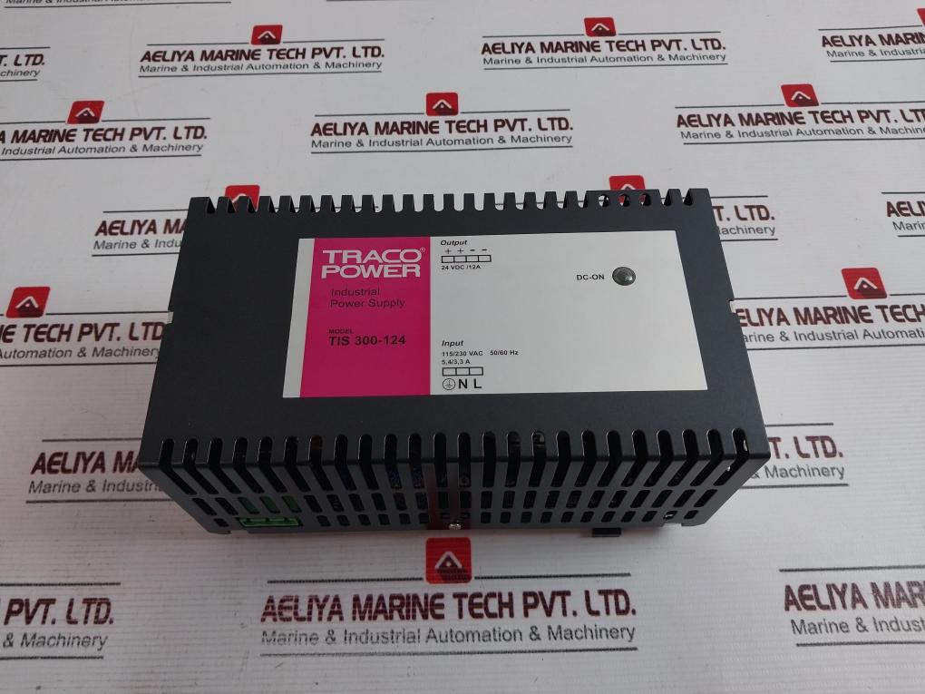 Traco Tis 300-124 Industrial Power Supply 115/230Vac 50/60Hz